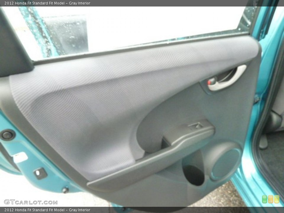 Gray Interior Door Panel for the 2012 Honda Fit  #60277463