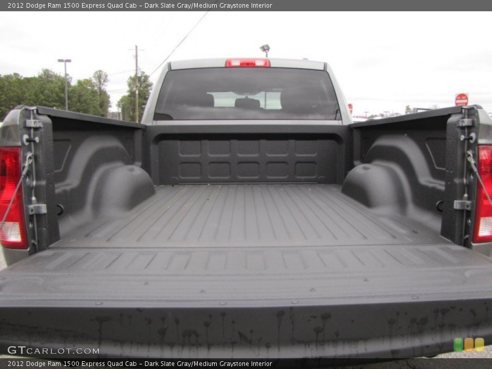 Dark Slate Gray/Medium Graystone Interior Trunk for the 2012 Dodge Ram 1500 Express Quad Cab #60280364