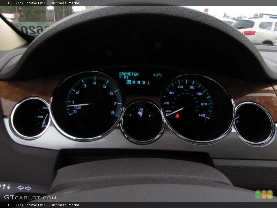 Cashmere Interior Gauges for the 2012 Buick Enclave FWD #60280775