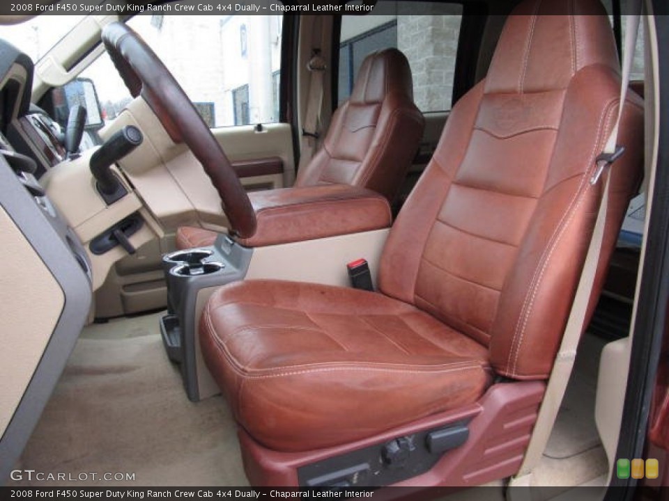 Chaparral Leather Interior Photo for the 2008 Ford F450 Super Duty King Ranch Crew Cab 4x4 Dually #60280871