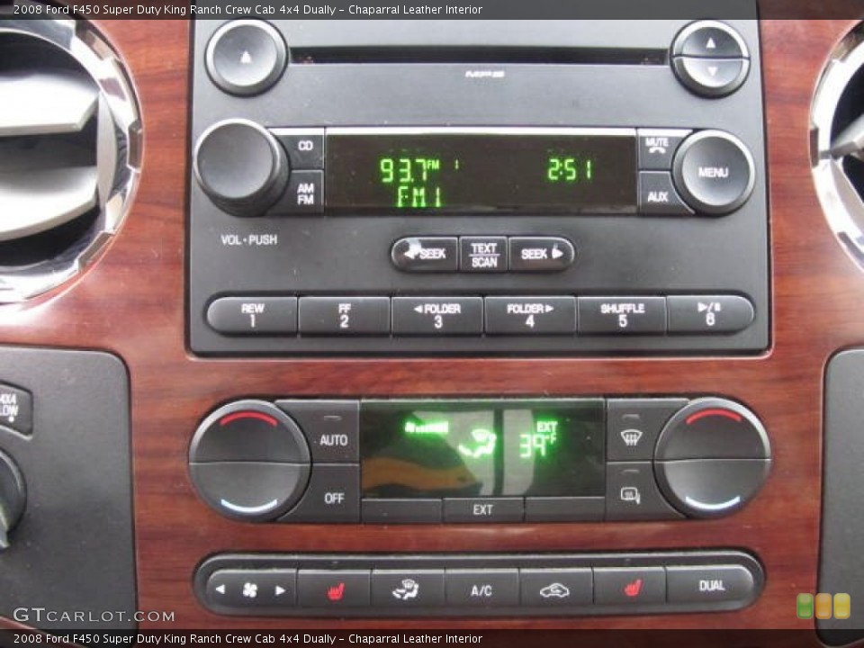 Chaparral Leather Interior Audio System for the 2008 Ford F450 Super Duty King Ranch Crew Cab 4x4 Dually #60280897