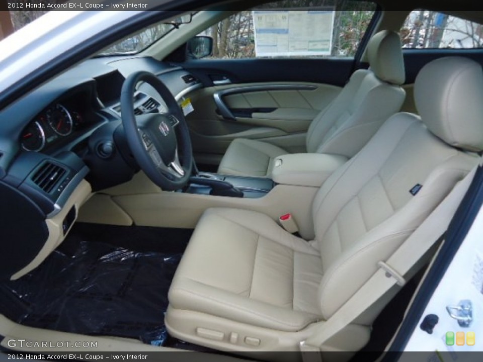 Ivory Interior Photo for the 2012 Honda Accord EX-L Coupe #60281638