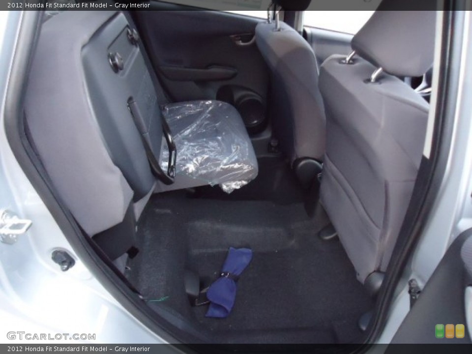 Gray Interior Rear Seat for the 2012 Honda Fit  #60283982