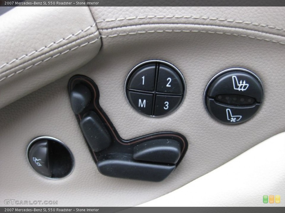 Stone Interior Controls for the 2007 Mercedes-Benz SL 550 Roadster #60286049