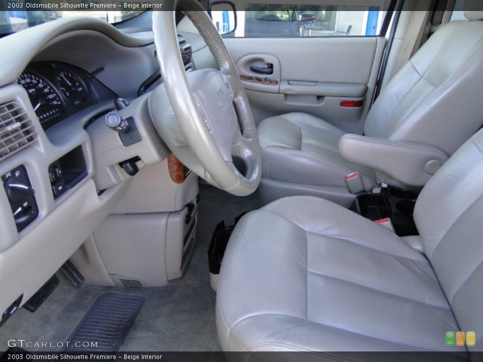 Beige Interior Photo for the 2003 Oldsmobile Silhouette Premiere #60286613