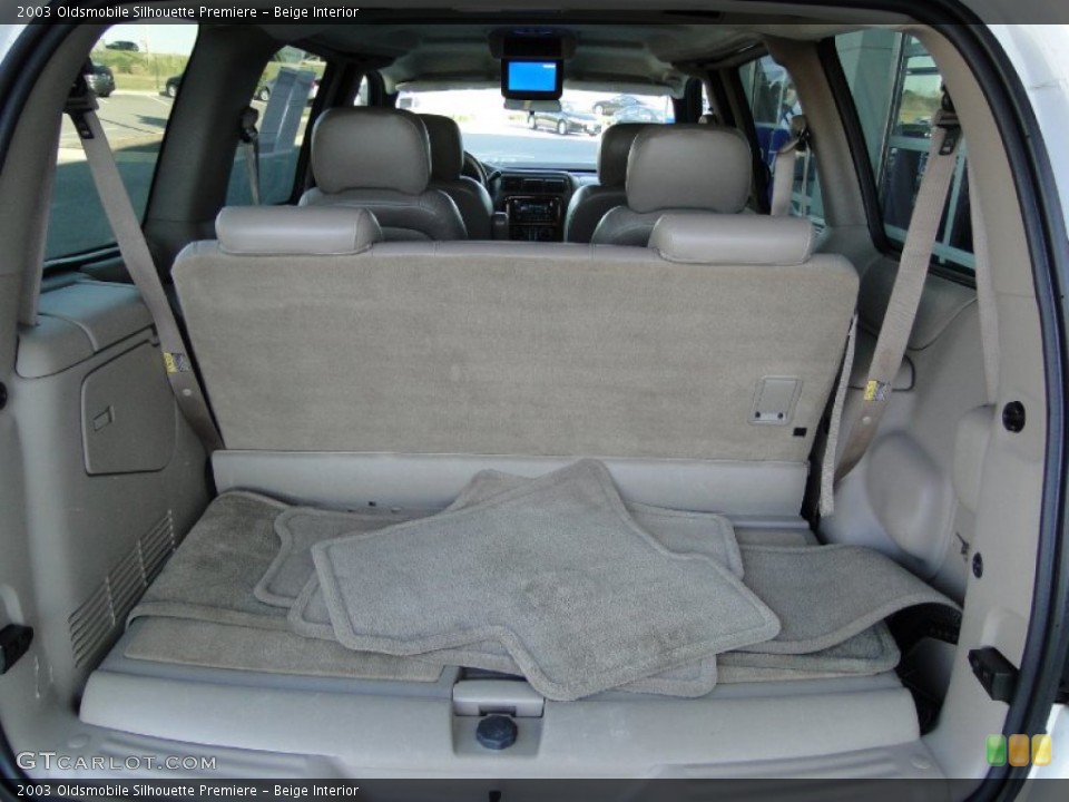 Beige Interior Trunk for the 2003 Oldsmobile Silhouette Premiere #60286739