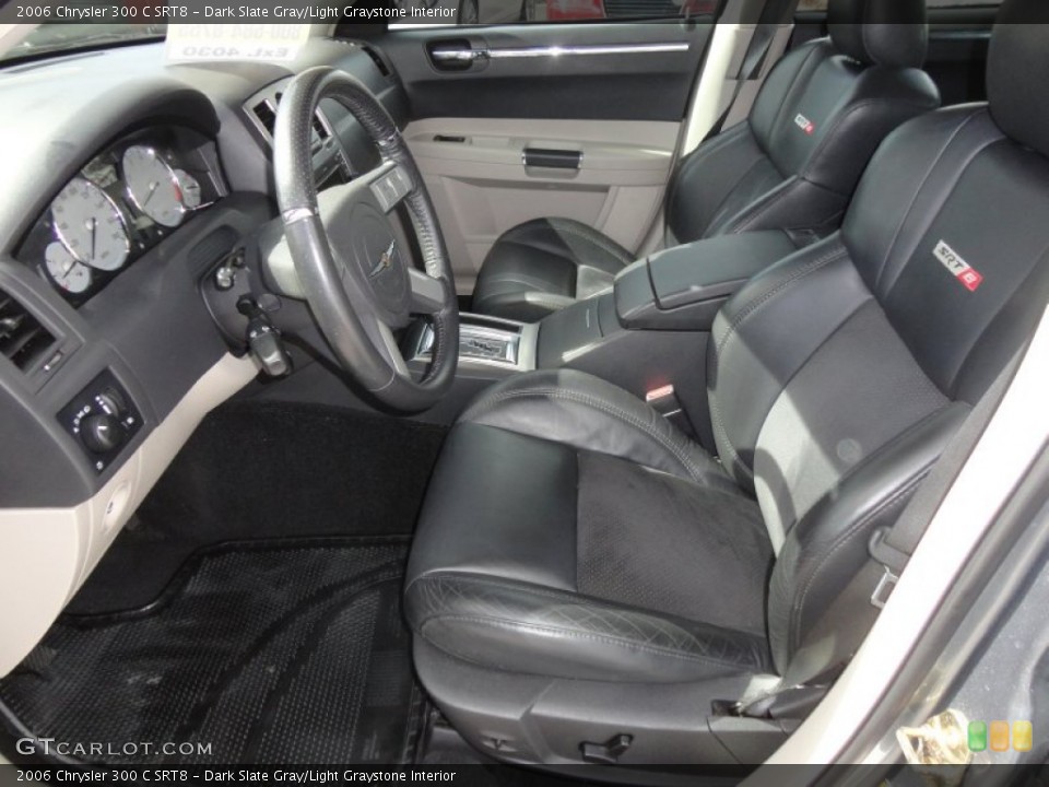 Dark Slate Gray/Light Graystone Interior Photo for the 2006 Chrysler 300 C SRT8 #60288464