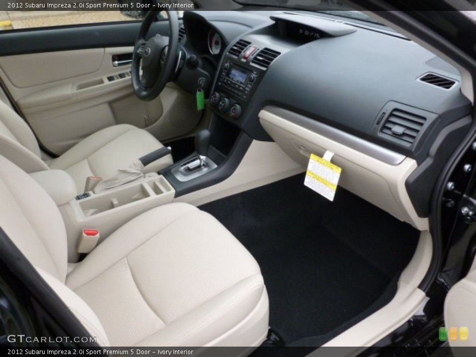 Ivory Interior Photo for the 2012 Subaru Impreza 2.0i Sport Premium 5 Door #60291239