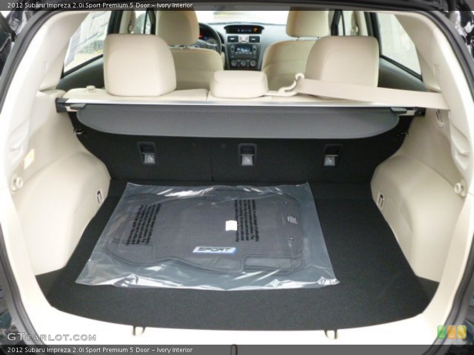 Ivory Interior Trunk for the 2012 Subaru Impreza 2.0i Sport Premium 5 Door #60291267