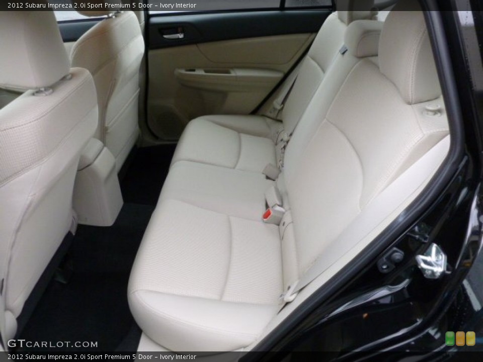 Ivory Interior Photo for the 2012 Subaru Impreza 2.0i Sport Premium 5 Door #60291278