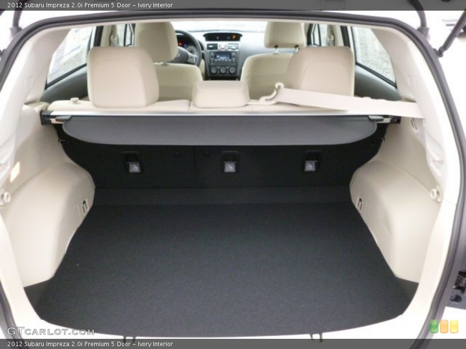 Ivory Interior Trunk for the 2012 Subaru Impreza 2.0i Premium 5 Door #60291443