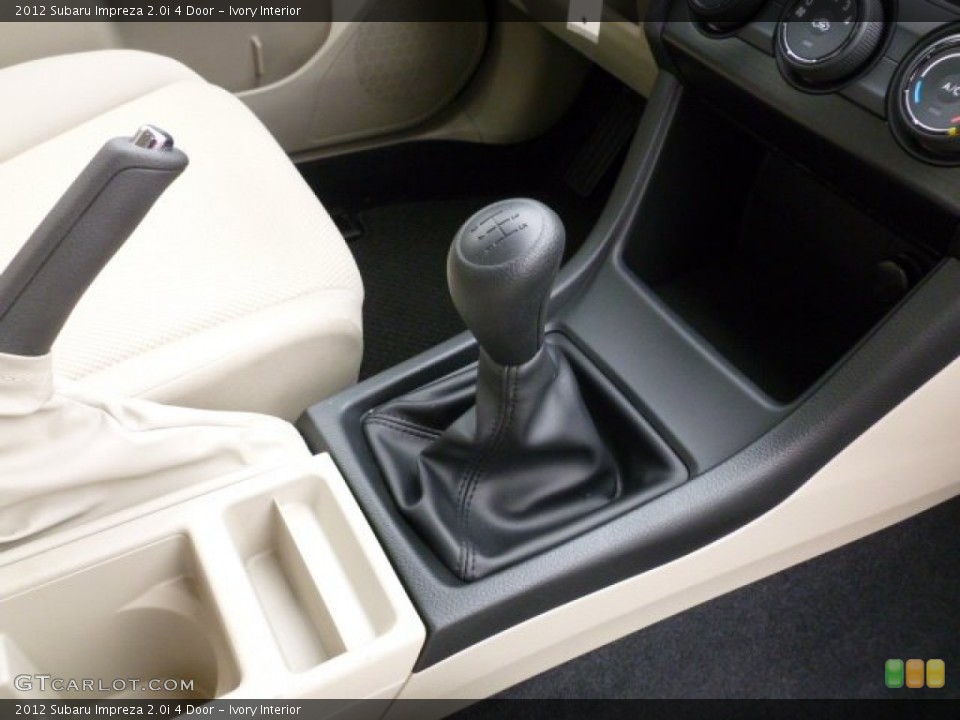 Ivory Interior Transmission for the 2012 Subaru Impreza 2.0i 4 Door #60292334