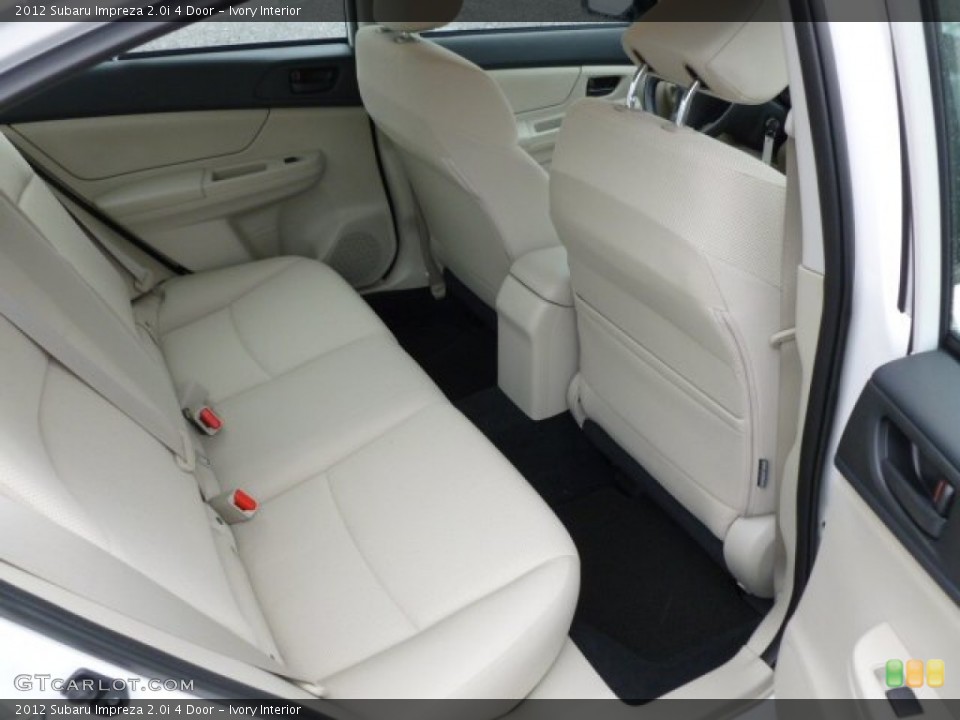 Ivory Interior Photo for the 2012 Subaru Impreza 2.0i 4 Door #60292350
