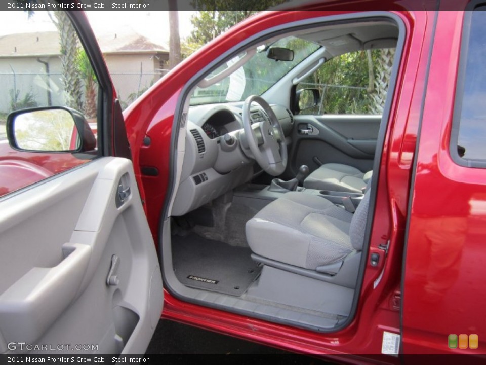 Steel Interior Photo for the 2011 Nissan Frontier S Crew Cab #60292412