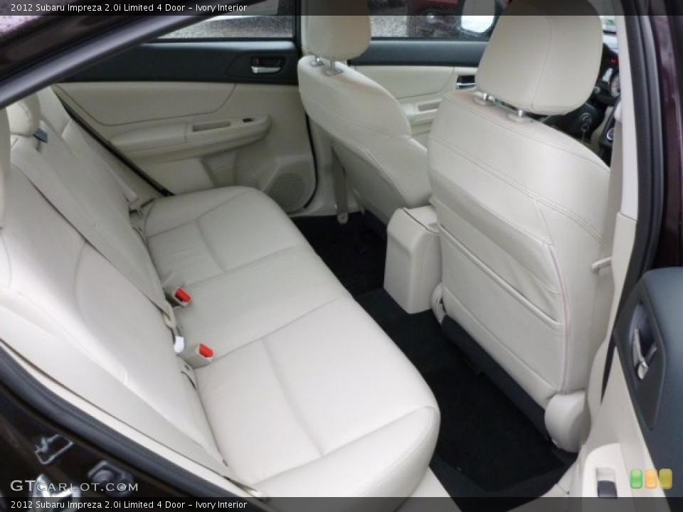 Ivory Interior Photo for the 2012 Subaru Impreza 2.0i Limited 4 Door #60292901