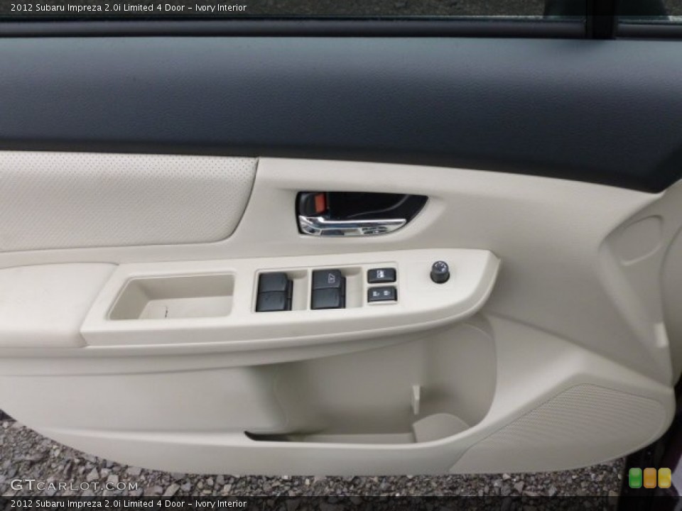 Ivory Interior Door Panel for the 2012 Subaru Impreza 2.0i Limited 4 Door #60292946