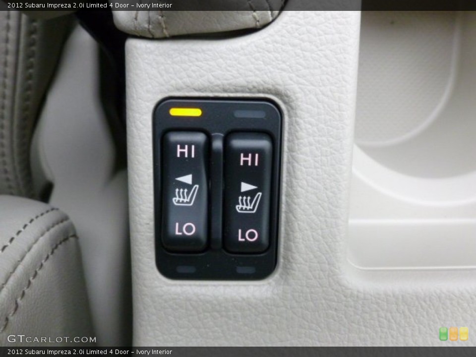 Ivory Interior Controls for the 2012 Subaru Impreza 2.0i Limited 4 Door #60292963