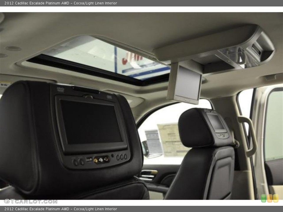 Cocoa/Light Linen Interior Photo for the 2012 Cadillac Escalade Platinum AWD #60296397