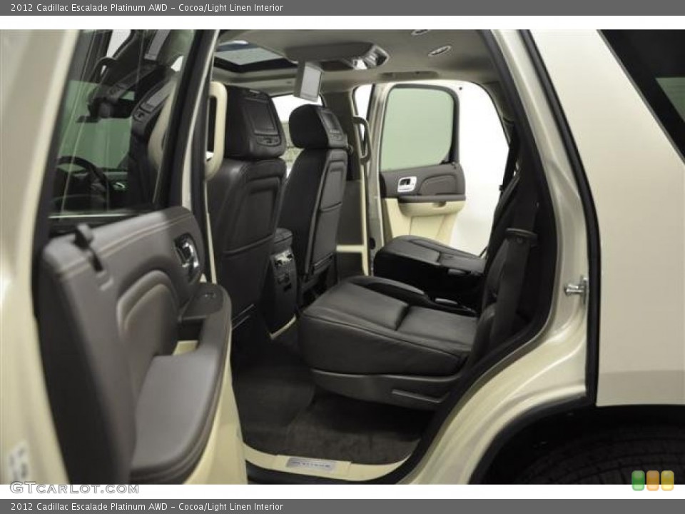 Cocoa/Light Linen Interior Photo for the 2012 Cadillac Escalade Platinum AWD #60296405