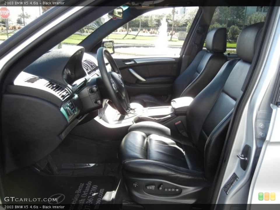 Black Interior Photo for the 2003 BMW X5 4.6is #60297639