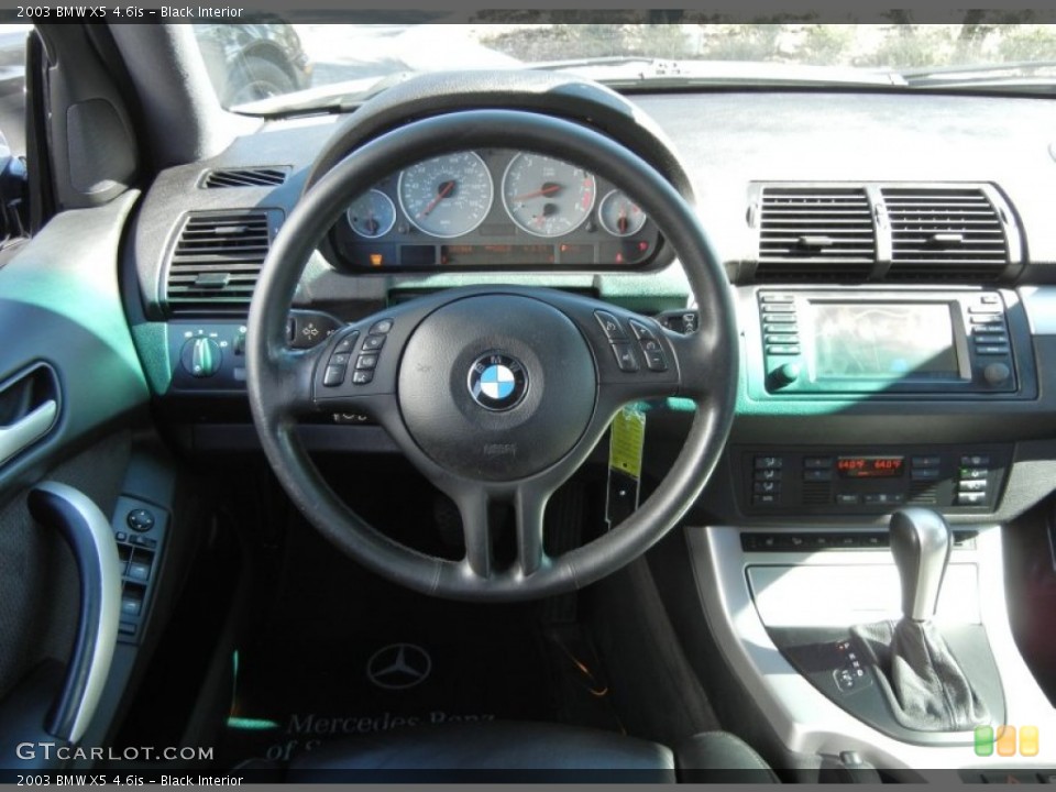Black Interior Dashboard for the 2003 BMW X5 4.6is #60297749