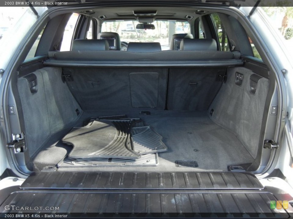 Black Interior Trunk for the 2003 BMW X5 4.6is #60297815