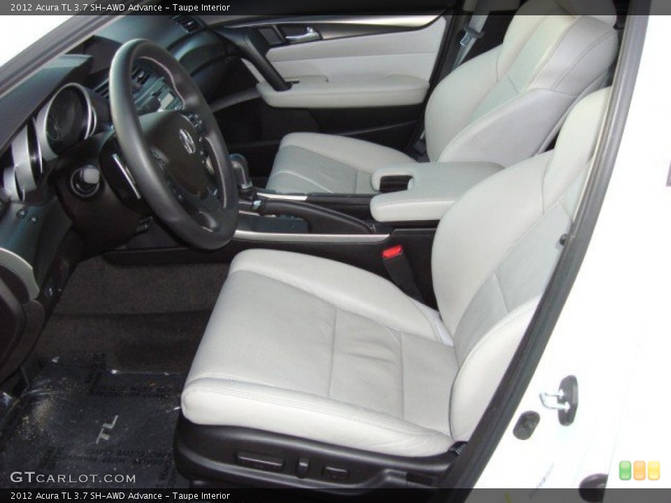 Taupe Interior Photo for the 2012 Acura TL 3.7 SH-AWD Advance #60297940
