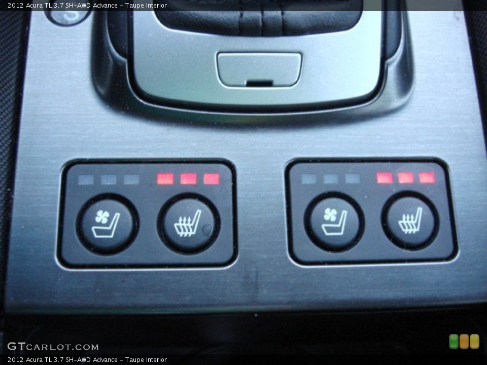 Taupe Interior Controls for the 2012 Acura TL 3.7 SH-AWD Advance #60298031