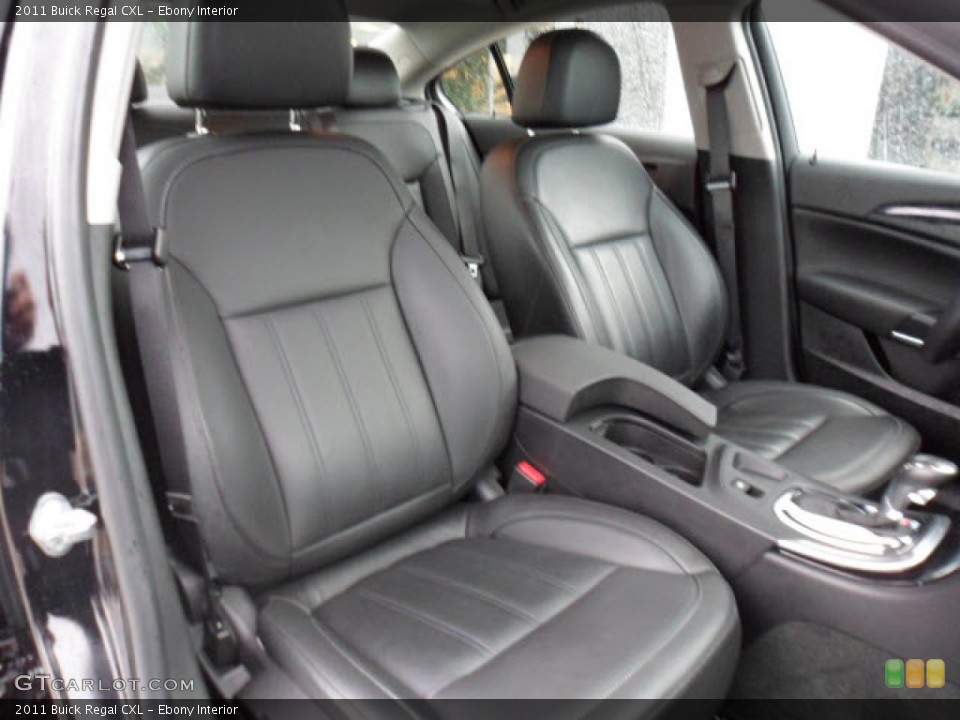Ebony Interior Rear Seat for the 2011 Buick Regal CXL #60302636