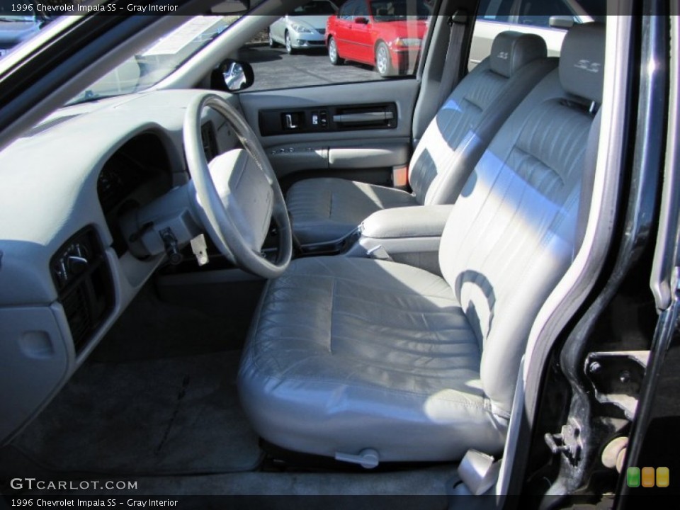 Gray Interior Front Seat for the 1996 Chevrolet Impala SS #60304091
