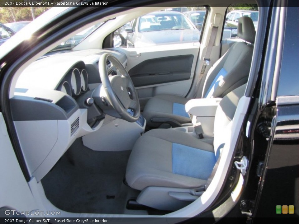 Pastel Slate Gray/Blue Interior Front Seat for the 2007 Dodge Caliber SXT #60304217