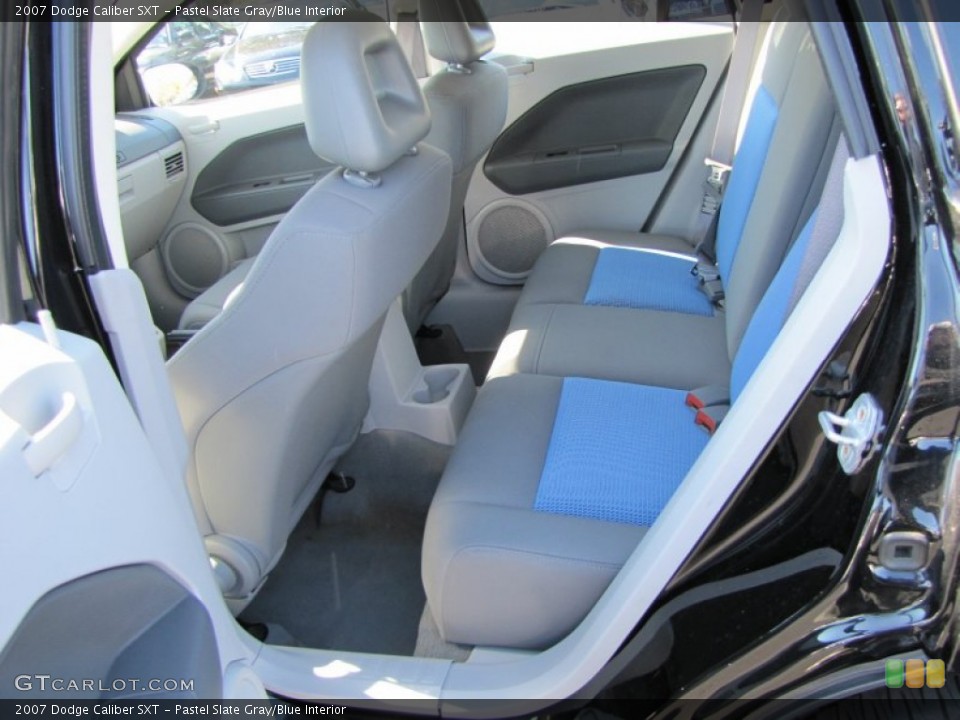 Pastel Slate Gray/Blue Interior Rear Seat for the 2007 Dodge Caliber SXT #60304235