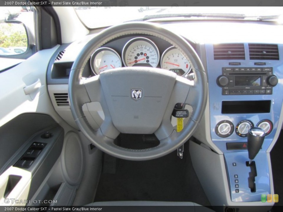 Pastel Slate Gray/Blue Interior Dashboard for the 2007 Dodge Caliber SXT #60304277