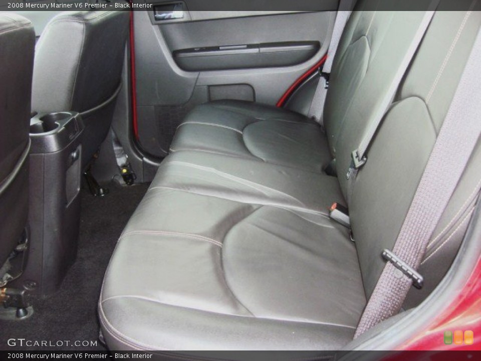 Black Interior Photo for the 2008 Mercury Mariner V6 Premier #60306467