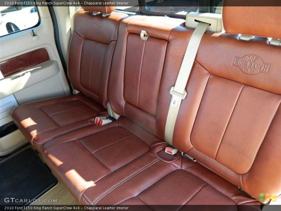 Chapparal Leather Interior Photo for the 2010 Ford F150 King Ranch SuperCrew 4x4 #60307391