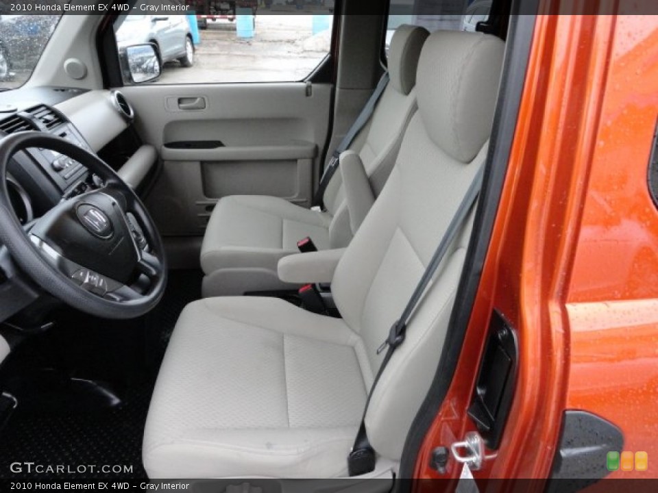 Gray Interior Photo for the 2010 Honda Element EX 4WD #60309755