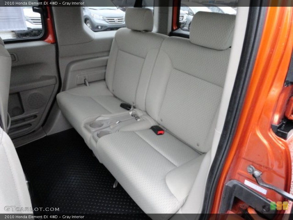 Gray Interior Photo for the 2010 Honda Element EX 4WD #60309760