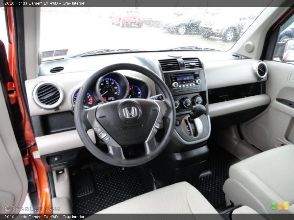 Gray Interior Dashboard for the 2010 Honda Element EX 4WD #60309767