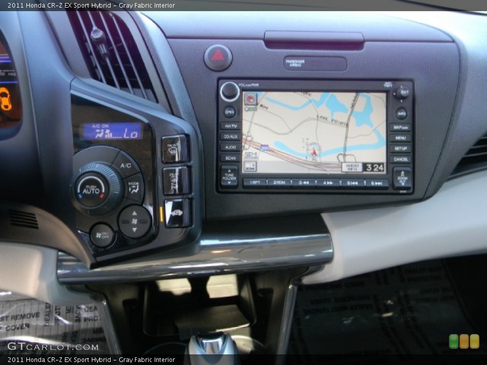 Gray Fabric Interior Navigation for the 2011 Honda CR-Z EX Sport Hybrid #60315350