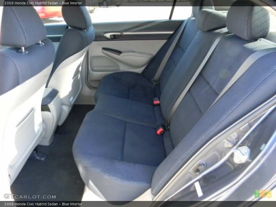 Blue Interior Photo for the 2009 Honda Civic Hybrid Sedan #60315845