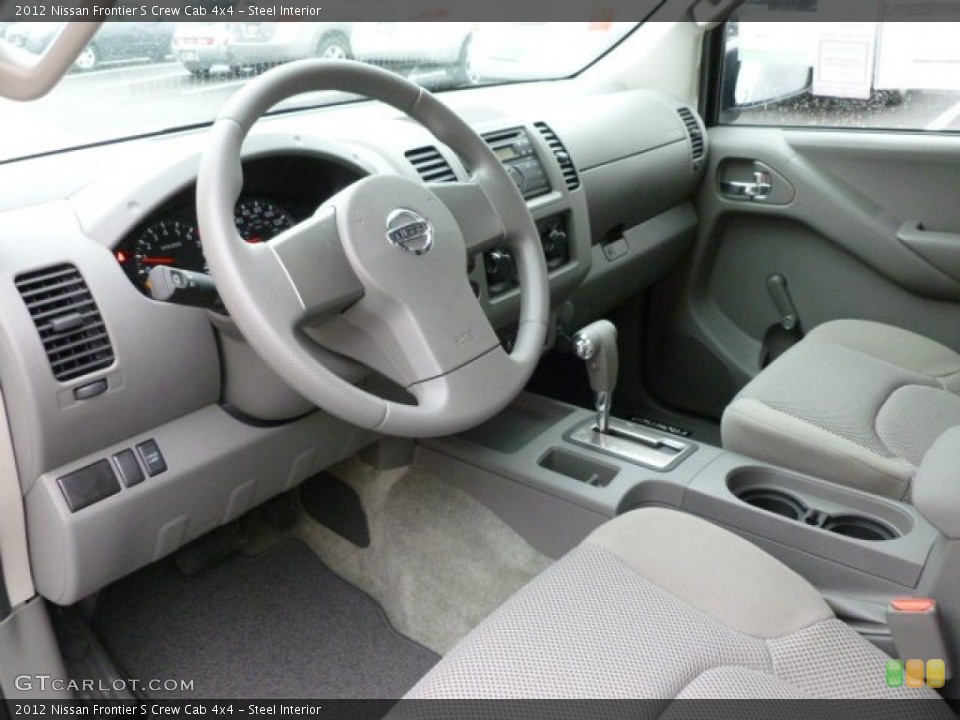 Steel Interior Photo for the 2012 Nissan Frontier S Crew Cab 4x4 #60317612