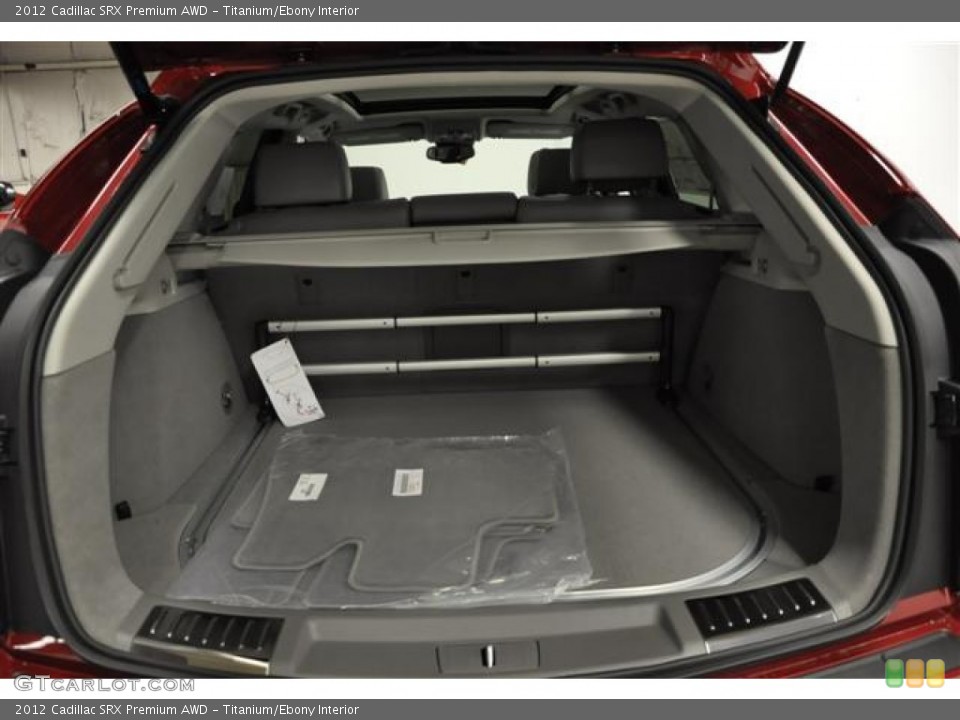 Titanium/Ebony Interior Trunk for the 2012 Cadillac SRX Premium AWD #60323624