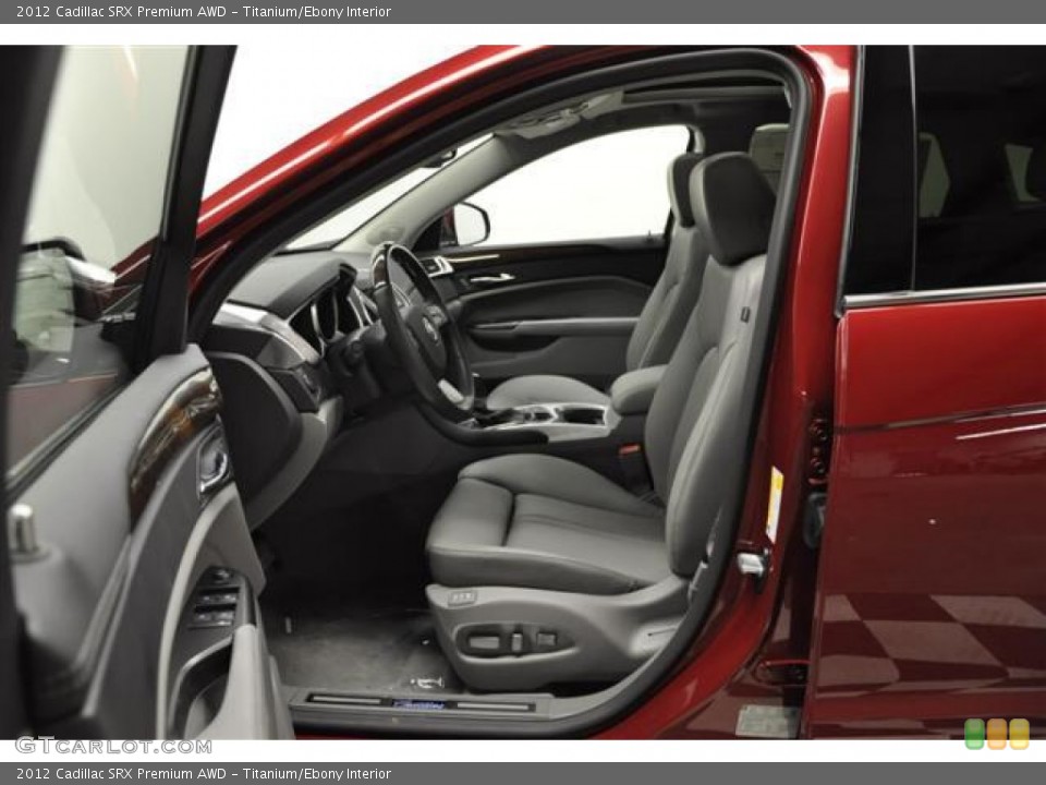 Titanium/Ebony Interior Photo for the 2012 Cadillac SRX Premium AWD #60323636