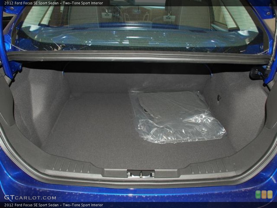 Two-Tone Sport Interior Trunk for the 2012 Ford Focus SE Sport Sedan #60324695