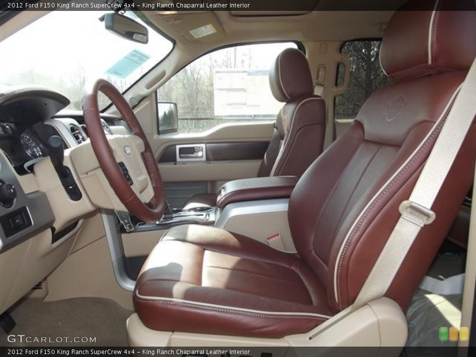 King Ranch Chaparral Leather Interior Photo for the 2012 Ford F150 King Ranch SuperCrew 4x4 #60325081