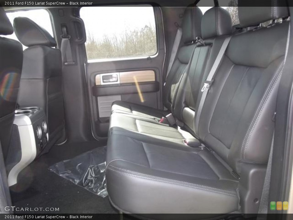 Black Interior Photo for the 2011 Ford F150 Lariat SuperCrew #60325943