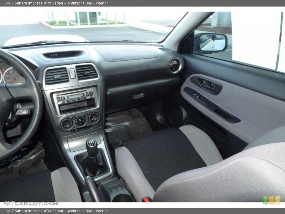 Anthracite Black Interior Photo for the 2007 Subaru Impreza WRX Sedan #60326564