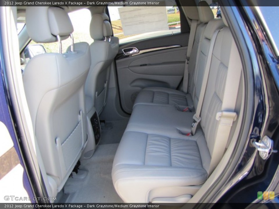 Dark Graystone/Medium Graystone Interior Photo for the 2012 Jeep Grand Cherokee Laredo X Package #60330629