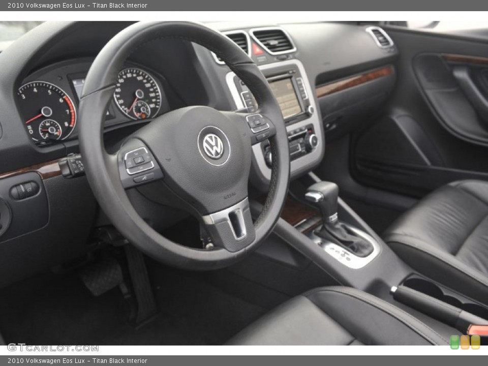 Titan Black Interior Photo for the 2010 Volkswagen Eos Lux #60335450