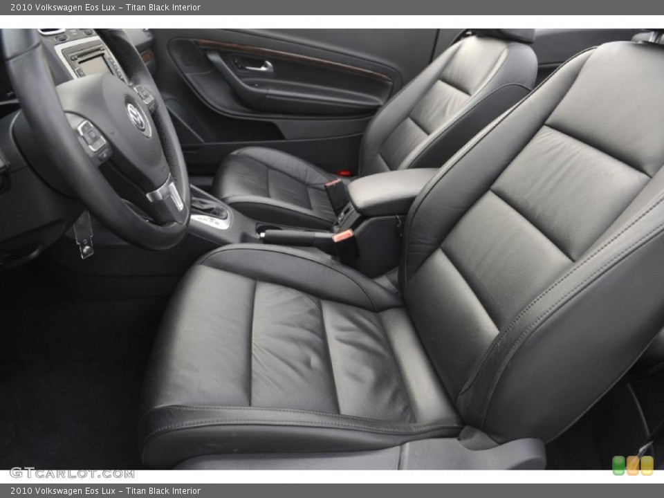 Titan Black Interior Photo for the 2010 Volkswagen Eos Lux #60335461